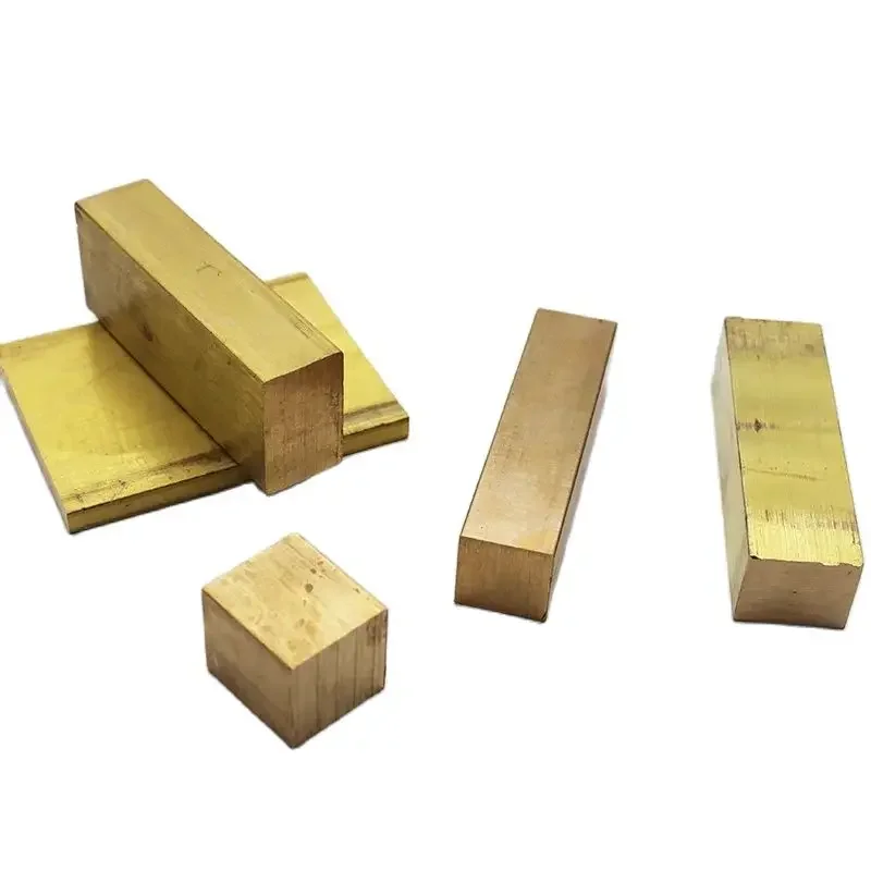 Brass Metal Square Flat Bar Strip Plate