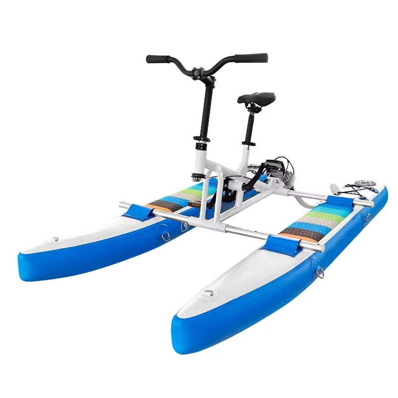 

Airo Favorite Floating Water Bike for Kids Double Layer PVC Corrosion Resistant Inflatable Water Bike Pedal
