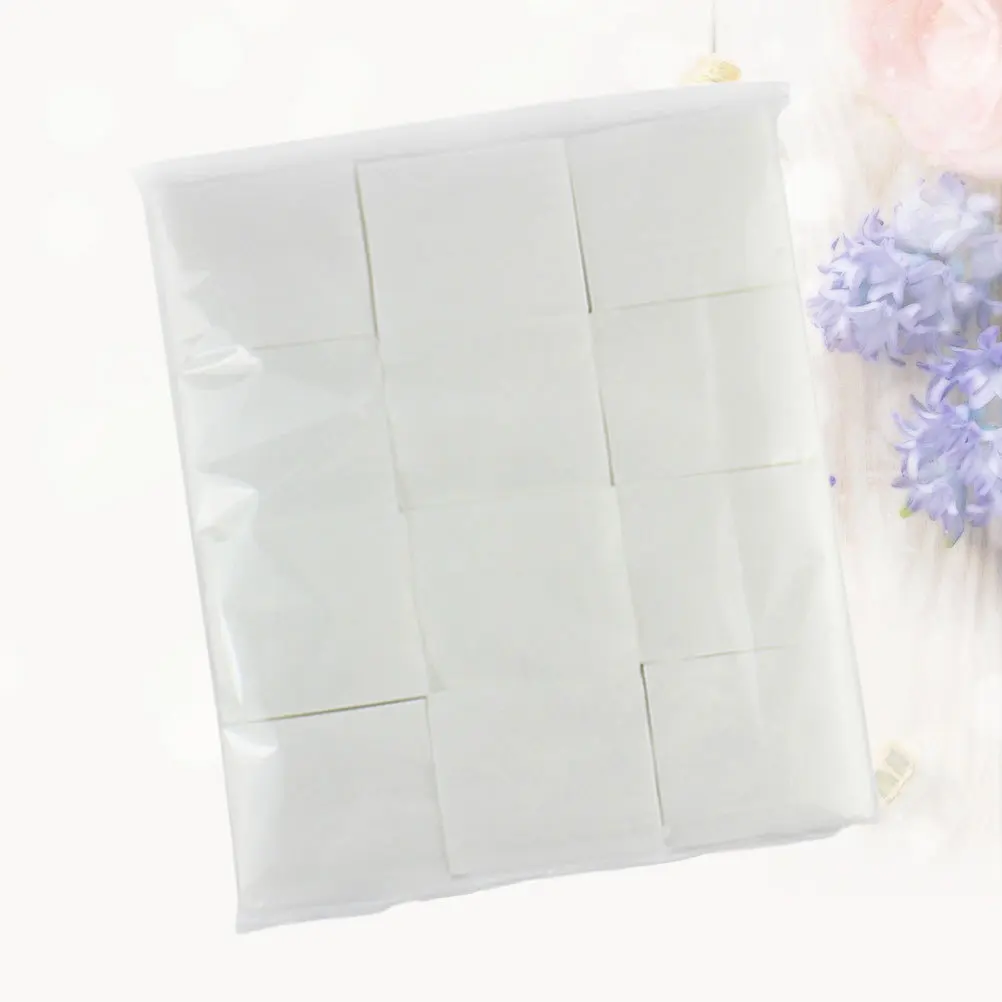 

1200Pcs Cotton Pads Disposable Soft Makeup Remover Pads Facial Nail Polish Remover Skin Care Portable White Makeup Cotton