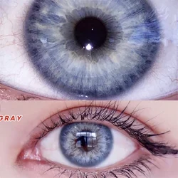 easysmall DNA Green Myopia Prescription Soft Colored Contact Lenses For Eyes Small Beauty Pupil Make Up Natural YearlyralYearly