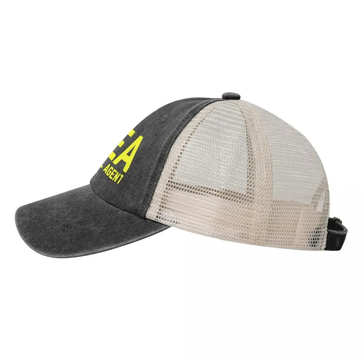 DEA Special Agent, Narcotics Special Agent. Cowboy Mesh Baseball Cap Vintage Rugby summer hat Golf Hats For Women Men's