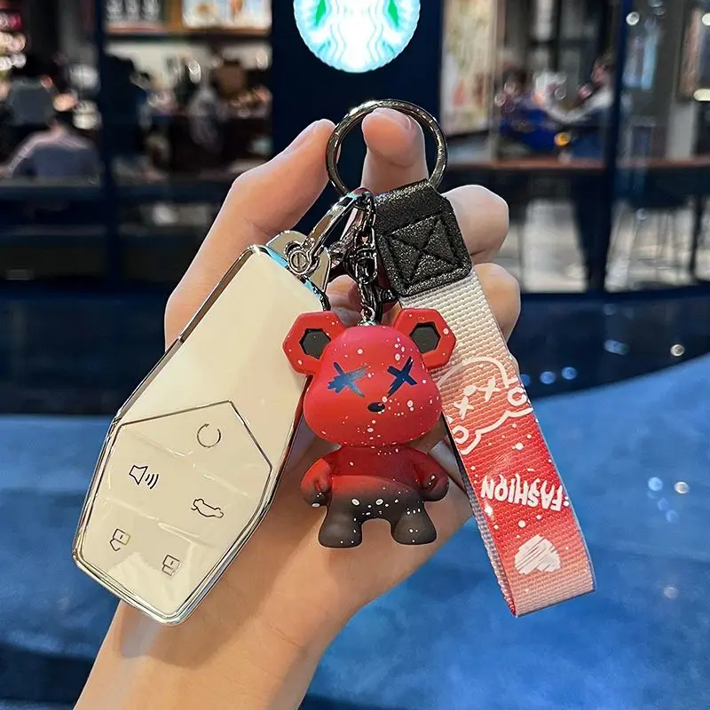 

Брелок-кольцо для автомобильного ключа, аксессуары для интерьера