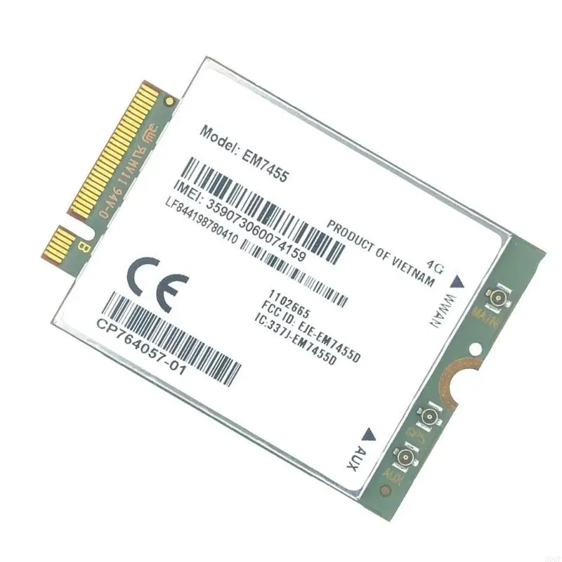 900F EM7455 LTE Wireless Networking Card For Robotics USB Adapter Energy Efficient Miniature Size Wide Platform Compatibility