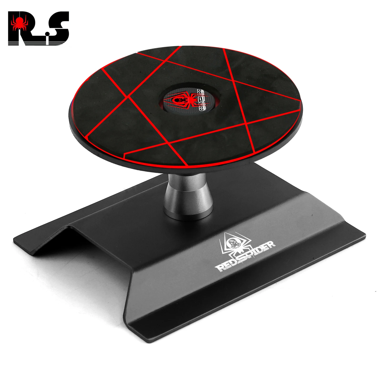 RC Car Work Stand Aluminum Repair Workstation 360 Degree for 1/8 1/10 1/12 Scale Cars Trucks Buggies
