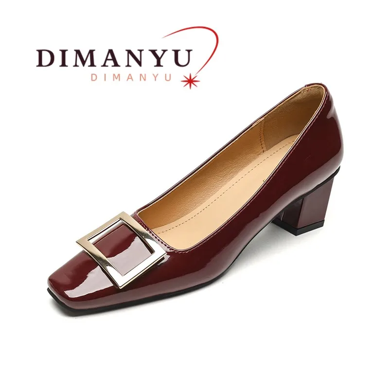 DIMANYU Dress Shoes Women 2024 New Temperament Shallow Mouth Women Professional Shoes Commuter Women\'s Shoes