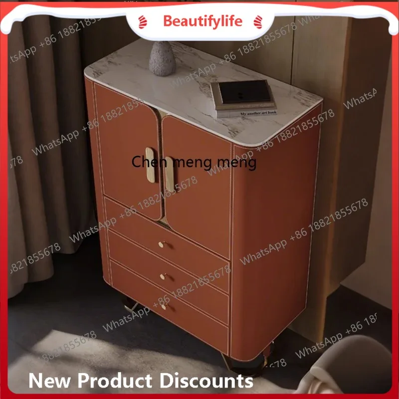 

c139 luxury door cabinet Modern household sofa side cabinet against the wall Living room dining side cabinet against the wall