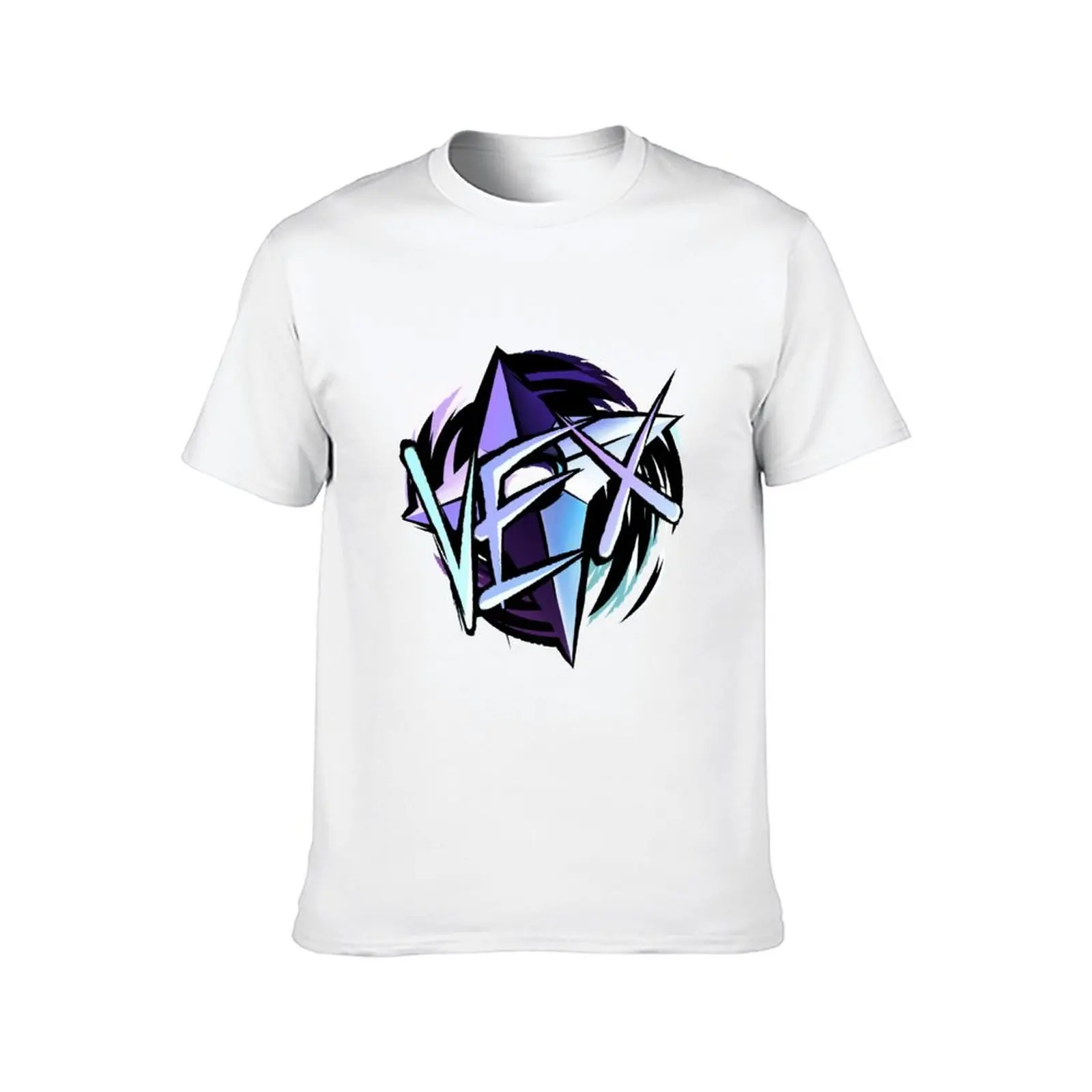 تي شيرت Vex Crystal Shuriken تي شيرت قطني عالي الجودة تي شيرت للرجال تي شيرت جرافيك