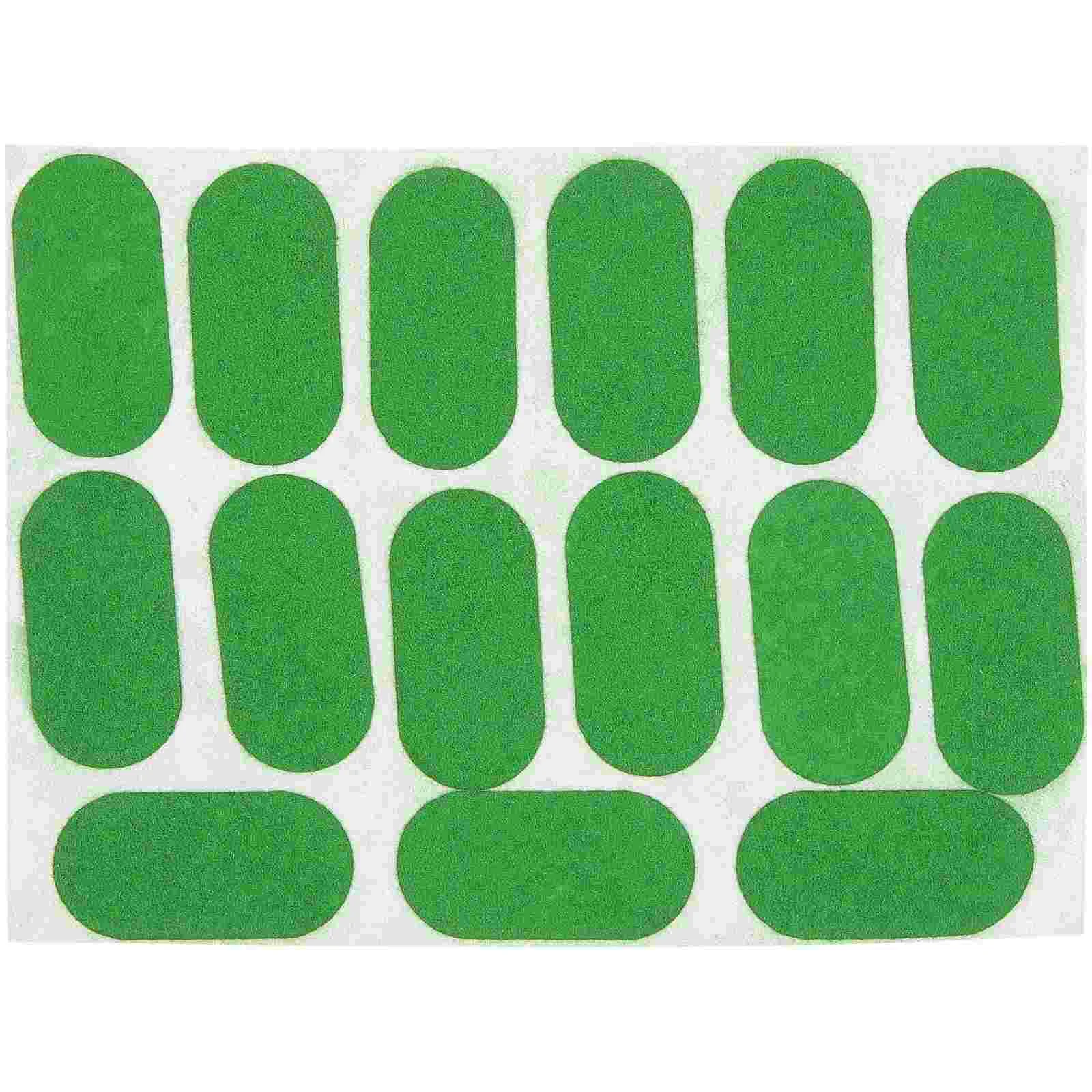 

1 Sheet Billiard Table Marker Patches Self Adhesive Repair Sticker for Pool Tablecloth Mending Green Dot Marking