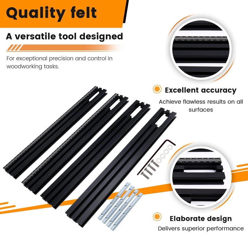 Trimming Machine Milling Groove Engraving Guide Rail Adjustable Backing Auxiliary Guide Rail Bracket Woodworking Tools