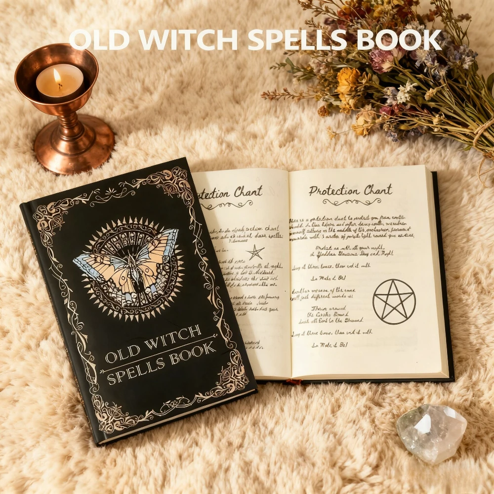 

OLD WITCH SPELLS BOOK: A Guide to Mysterious Practices for Magic Enthusiasts that Gathers Traditional Witch Spells