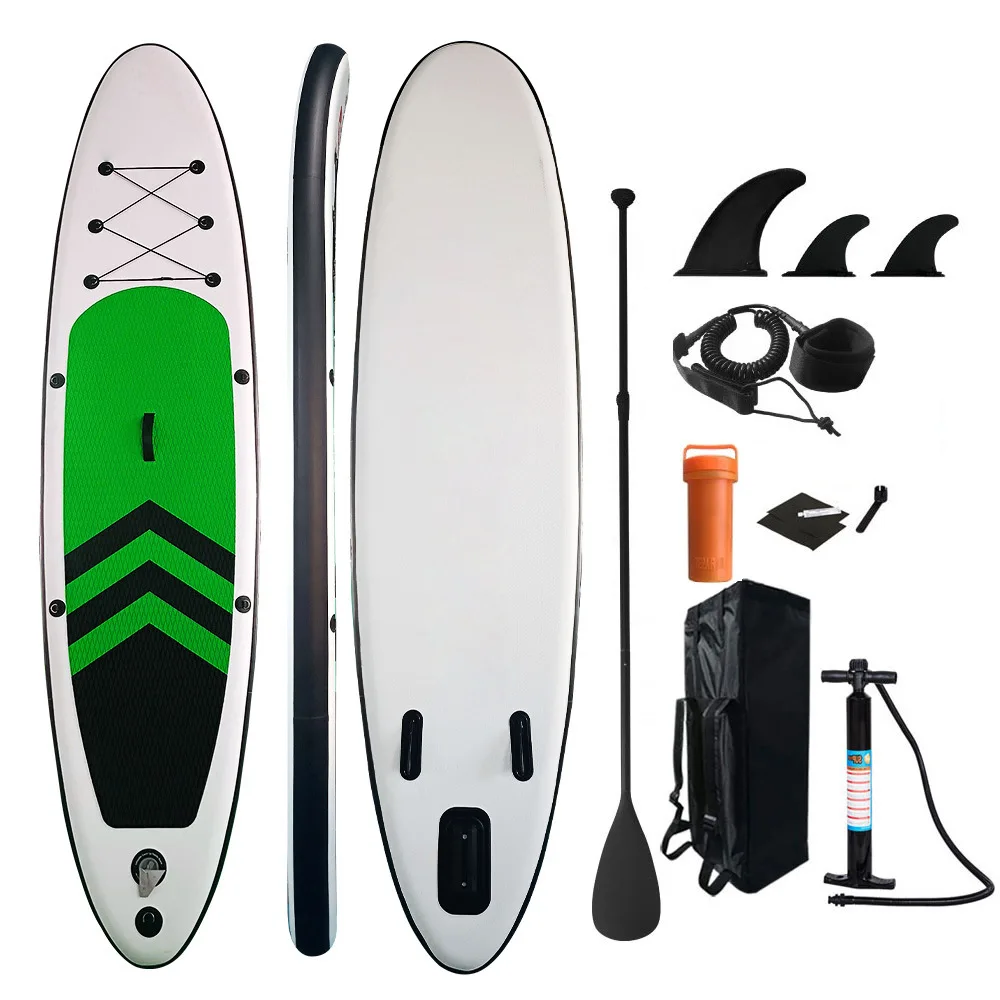 

Inflatable SUP Stand Up Paddle Board - Drop Stitch Non-Slip Deck for Water Sports