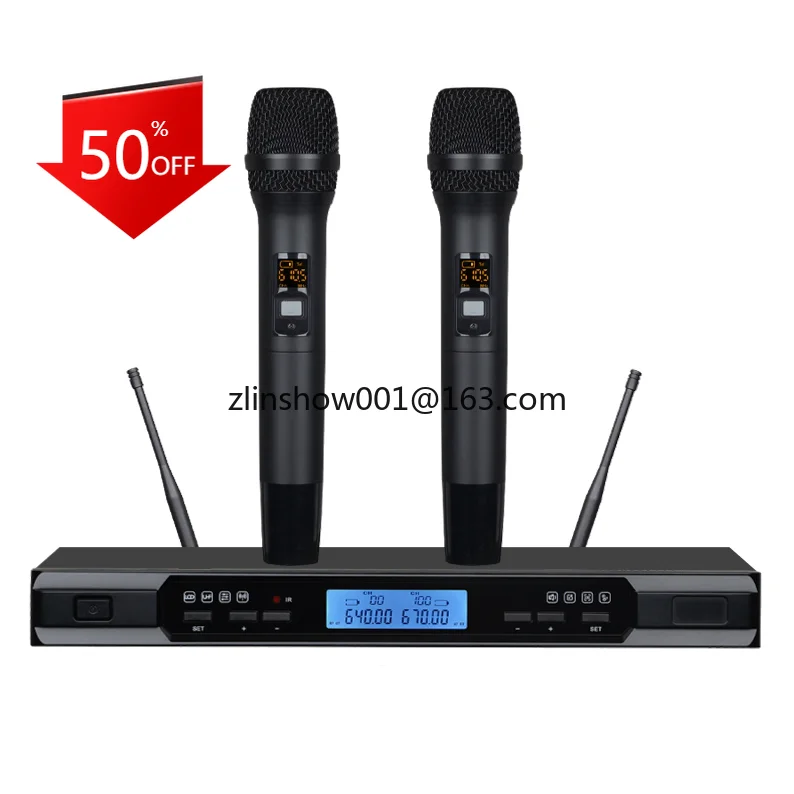 BG-330U True Diversity UHF Wireless Microphone For Stage Performance Speech Teaching And Church