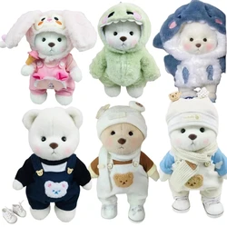 New 30CM Handmade Bear High Quality Super Soft Funny Bear Transformation Can Wear Clothes Creative Kid Doll Birthday Gifts