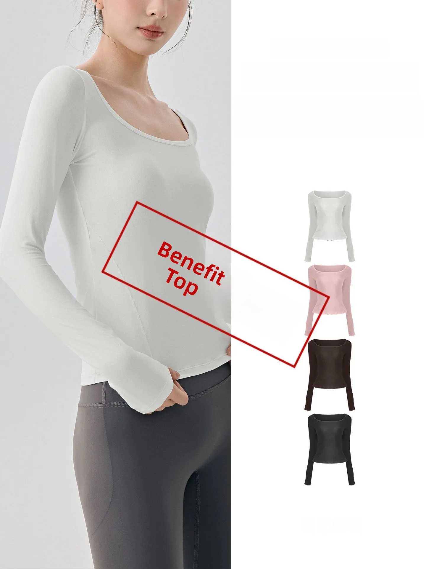 

Женская одежда для фитнеса и йоги: облегающие топы с длинным рукавом для тренировок, быстросохнущая спортивная одежда для бега, дышащая ткань из нейлона и полиэстера.