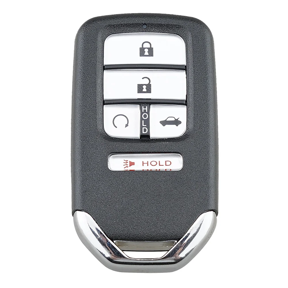 for Honda Piot CR-V Civic 2016 2017 2018 2019 433MHz ID47 Chip KR5V2X 5 Button Smart Remote Key Fob