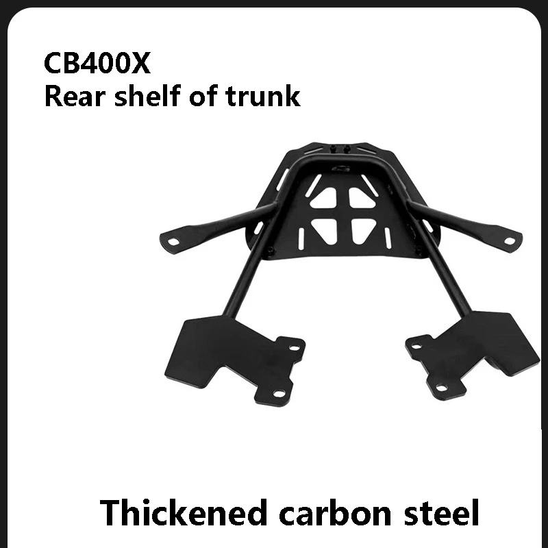 Suitable for CB400x Trunk rear Rack, Motorcycle Trunk Rack,ArmrestTail Wing, Luggage Rack, Trunk Modification Accessories