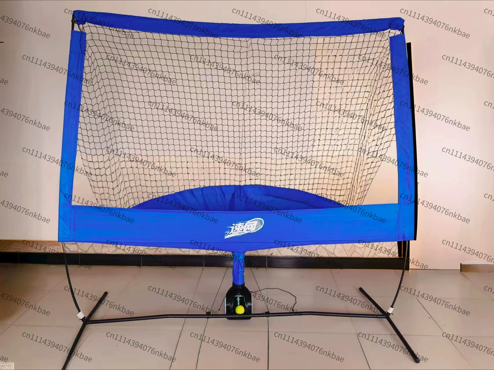 Automatic Throwing Tennis Machine, Portable Tennis Ball Feeder Launcher, Training Tennis Serving Machine for Practice, 1 Set