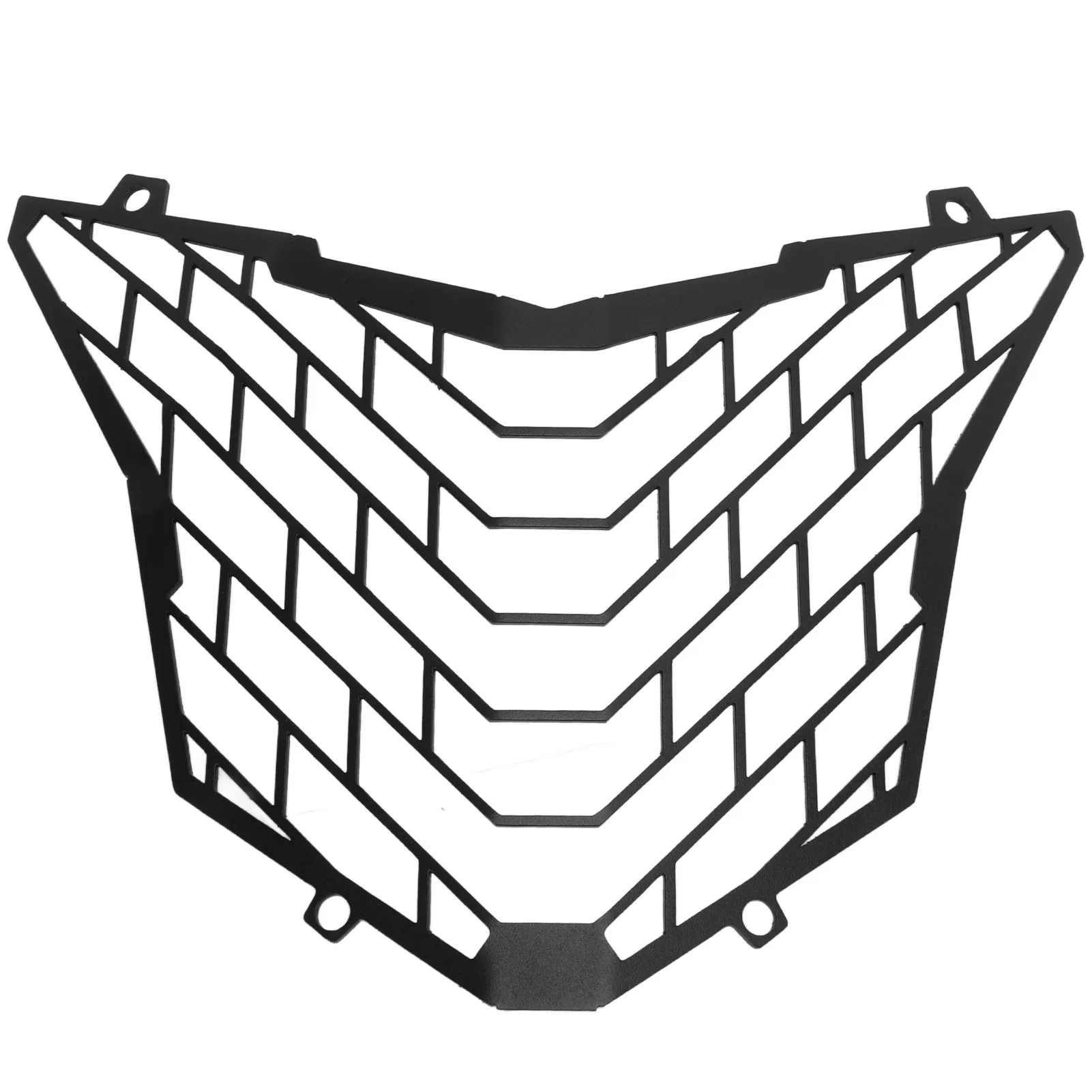 

Black Motorcycle Headlight Grille Guard - Headlamp Mesh Cover Protector Replacement for CB500X 2016‑2017