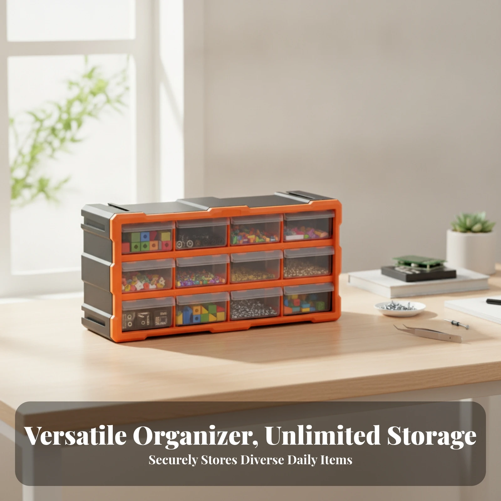 drawer-parts-storage-cabinet-black-body-12-drawer-organizer-cabinet-wall-mount-organizer-rectangular-compact-size