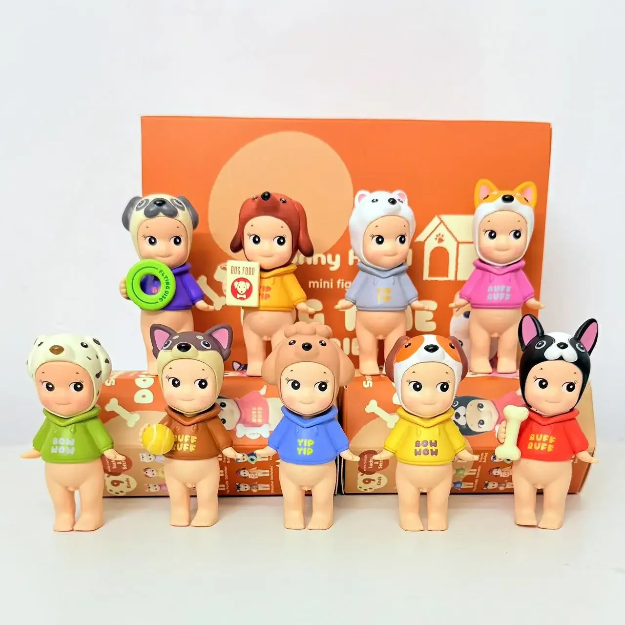 

New Angel Figures High-Quality Dog Time Series Blind Box Anniversary Desktop Anime Figures Ornaments Toy Doll Brithday Gifts