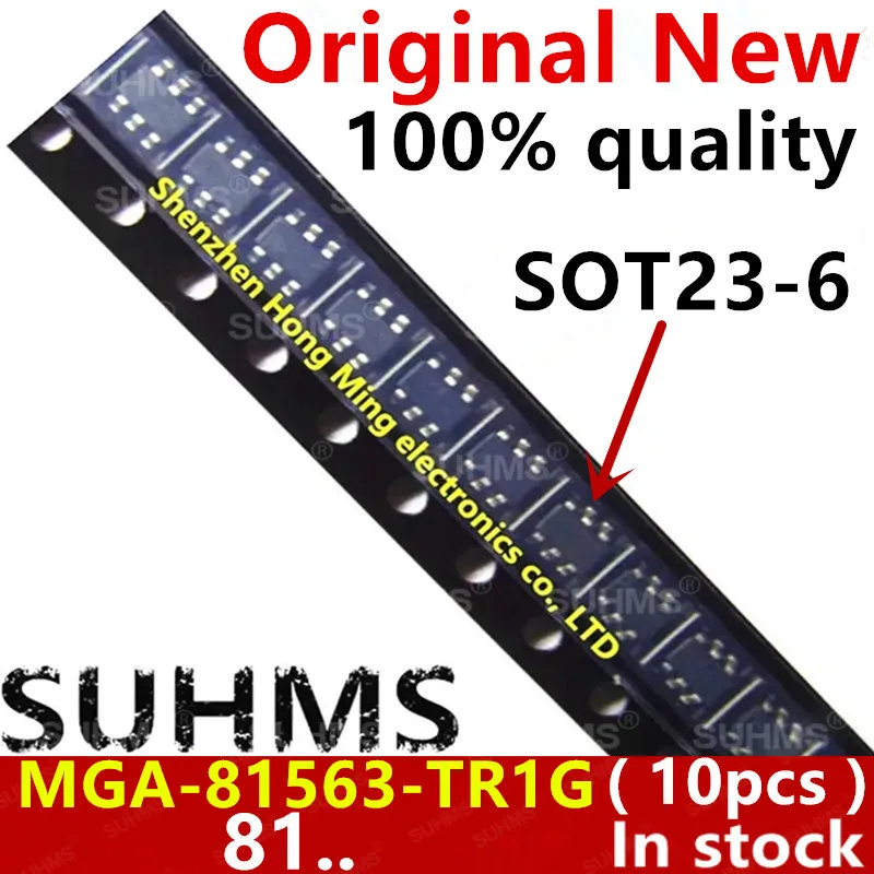 

(10piece)100% New MGA-81563-TR1G MGA-81563 MGA81563 81 sot23-6 Chipset