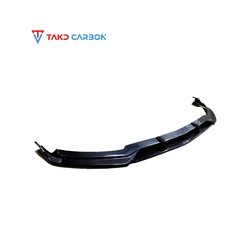 

Carbon Real Car Data Development Dry Carbon Fiber Front Bumper Lip universal rear spoilers For BENZ C63 W205