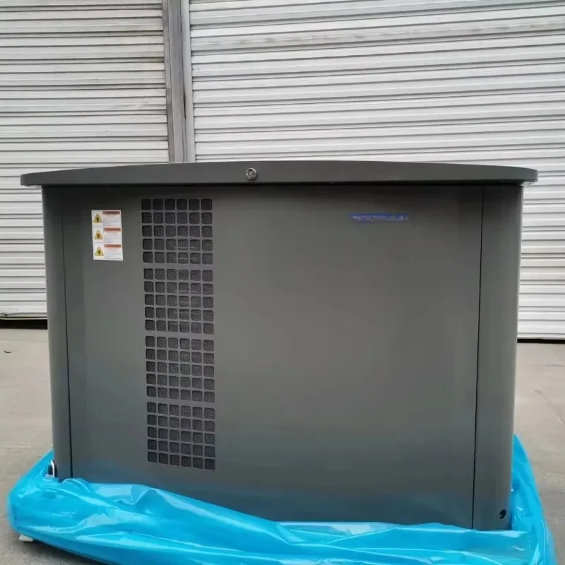 10-20KW Silent Dual Fuel Generator - 15/25KVA Wheel-Mounted LPG/NG/Gasol-ine Turbine for Home Backup