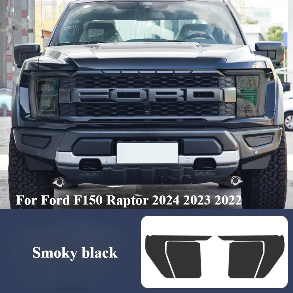 

For Ford F150 Raptor 2024 2023 2022 Exterior Accessories Headlight Anti-scratch TPU PPF Protective film Anti-scratch Repair film