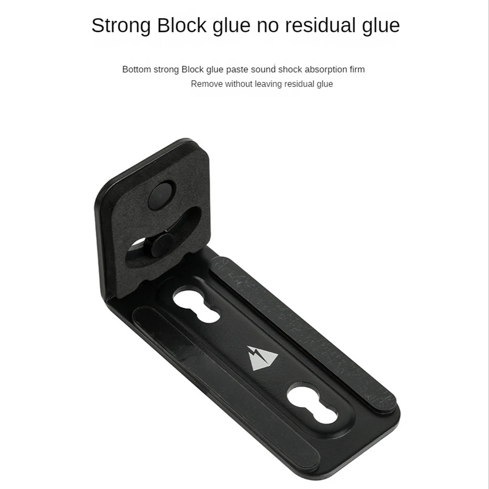 ABAG 2Pcs Soundbar Stand Universal Anti-Slip Metal Sound Bar Wall Mounting Holder For Home