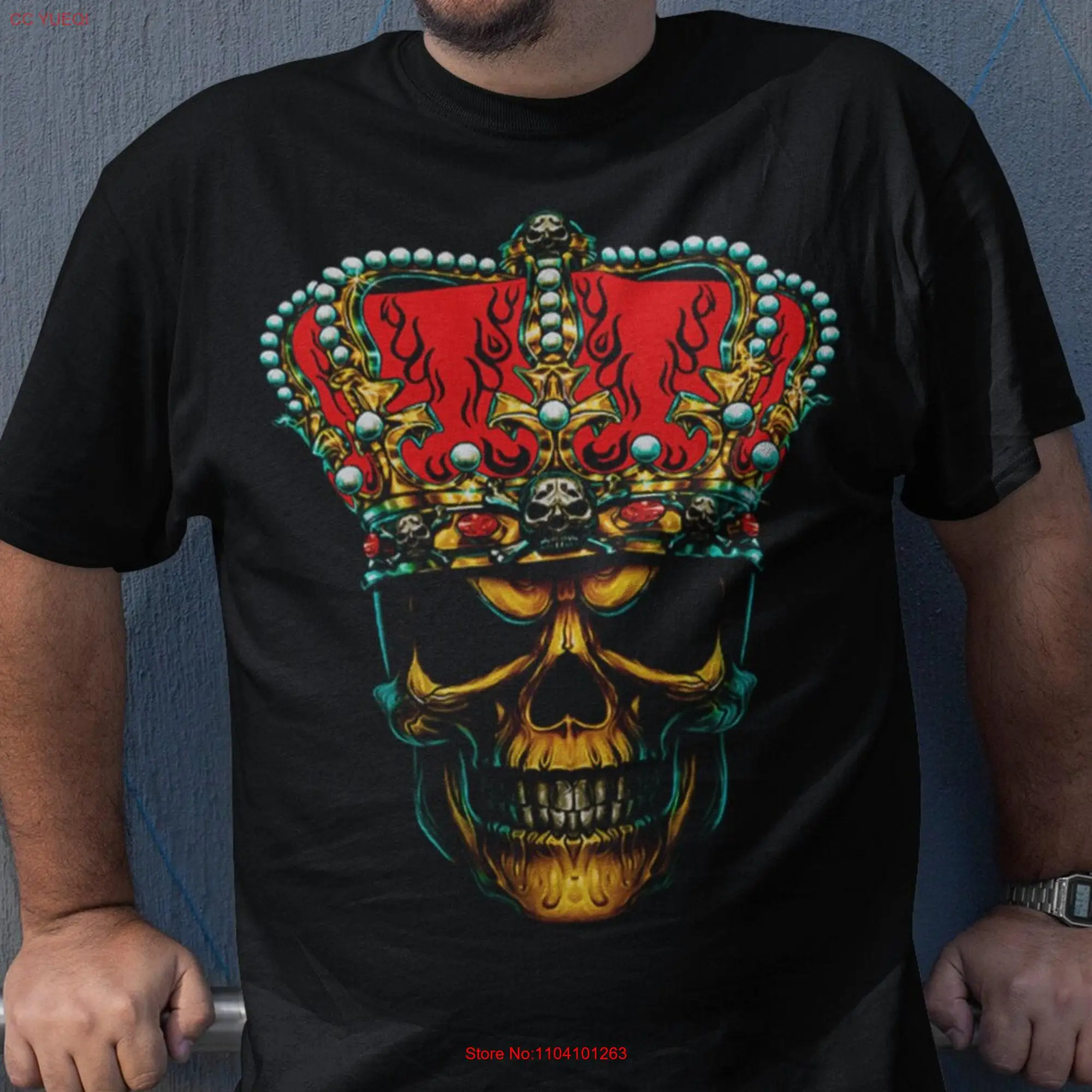 Calavera mexicana sugar skull art mexican T Shirt day of the dead mexico shirts artesania long or short sleeves