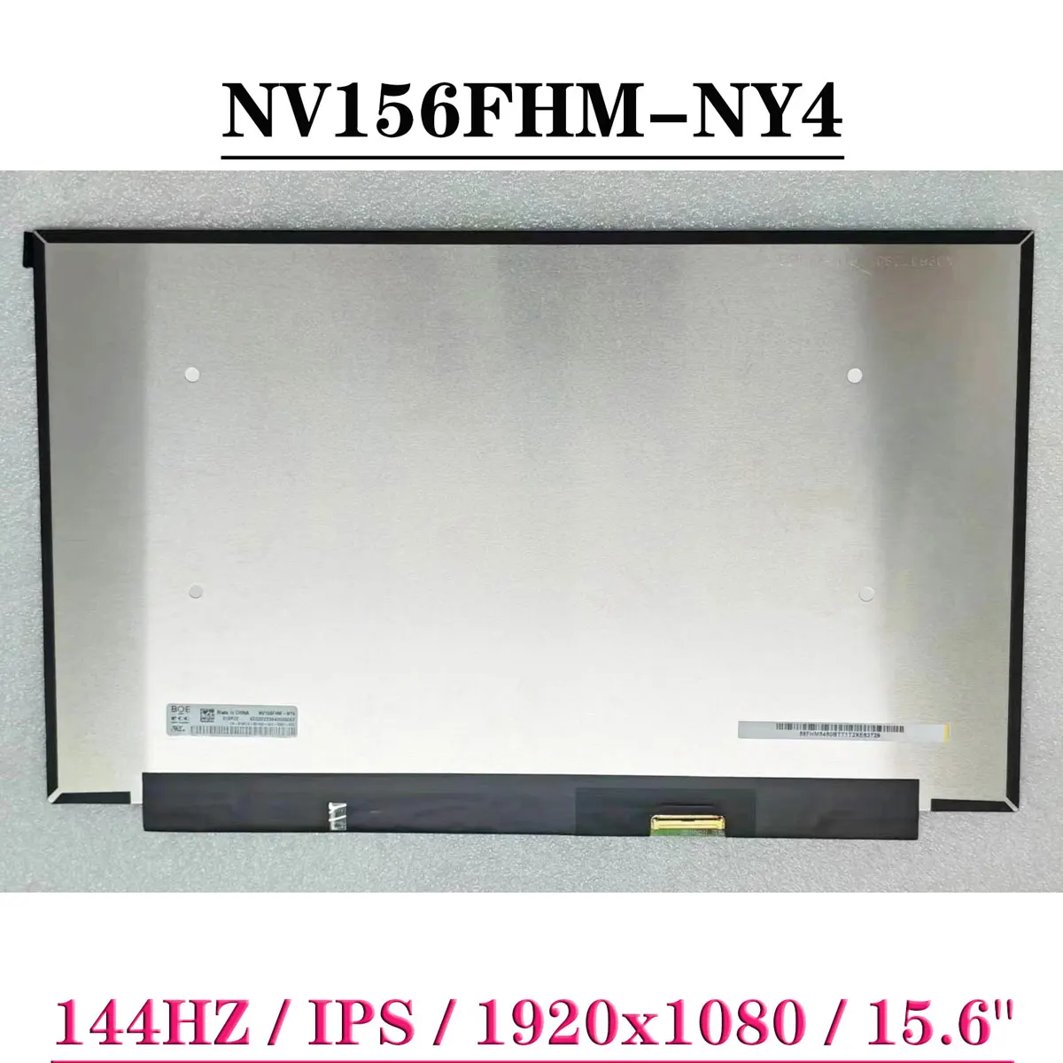 

15,6-дюймовый ЖК-экран для ноутбука NV156FHM-NY4 для Lenovo Legion 5-15ARH05H S7-15IMH5 EDP 40Pin 144 Гц 1920x1080 IPS дисплей матричная панель