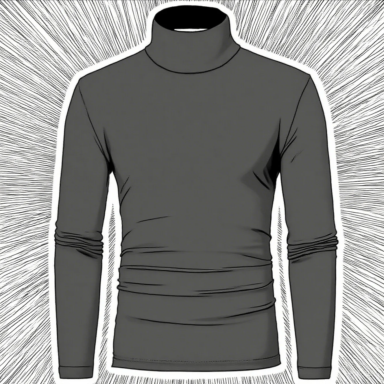 2025 Winter Warm Underwear Top Men's Winter Clothing Warm Shirt Autumn Men's Winter Tight High Neck Slim Long Sleeve T-shirt