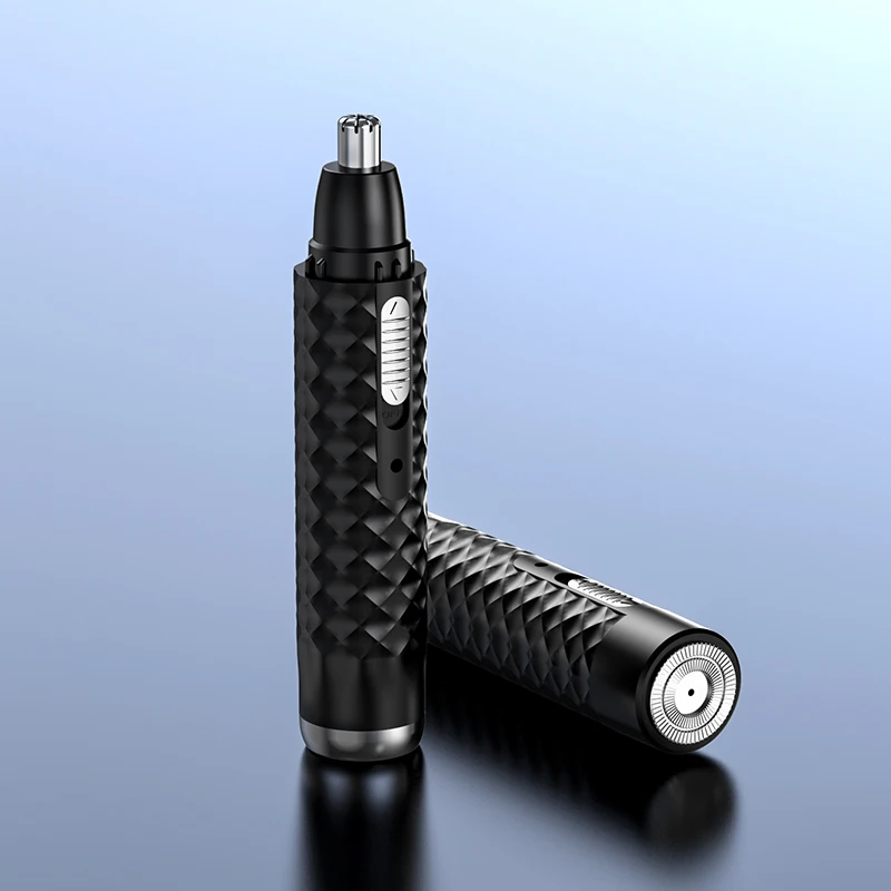 ماكينة تشذيب شعر الأنف 2 في 1 للرجال - 2025 احترافية غير مؤلمة قابلة لإعادة الشحن عبر USB، سهلة الاستخدام #1