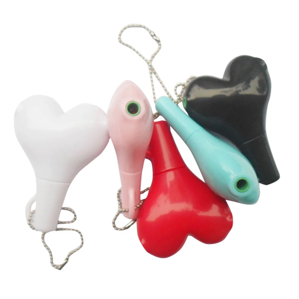 

Heart Shape 3.5Mm Male To 2 Port Headphone Splitter Adapter For Earphones Stereo Speakers Universal Compatible With All