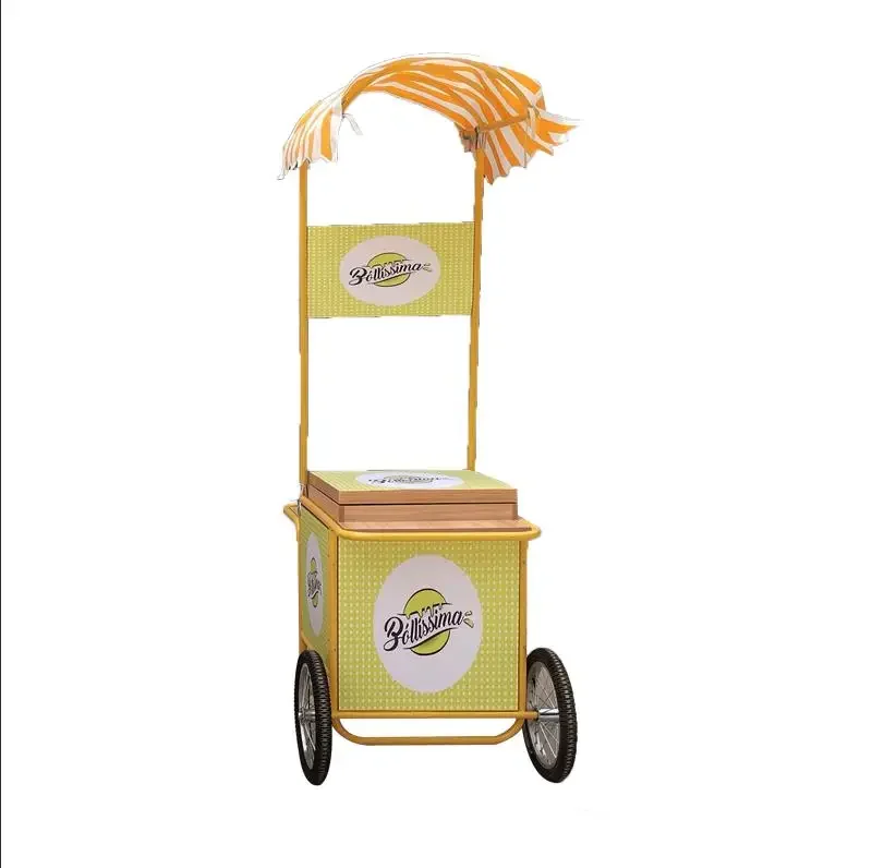 Ice Cream Push Carts ice cream trolley ice cream cart food cart