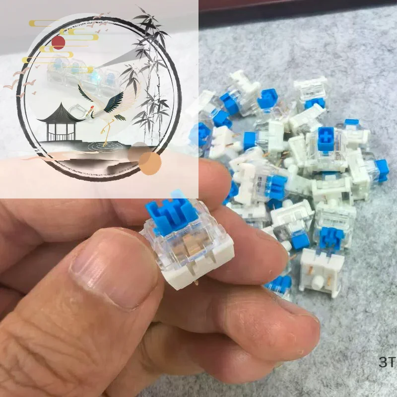 10/20/50Pcs Keyboard Switch Keyboard Clicker Key Replacement Tactile Switch Plastic For Replacement Accessories