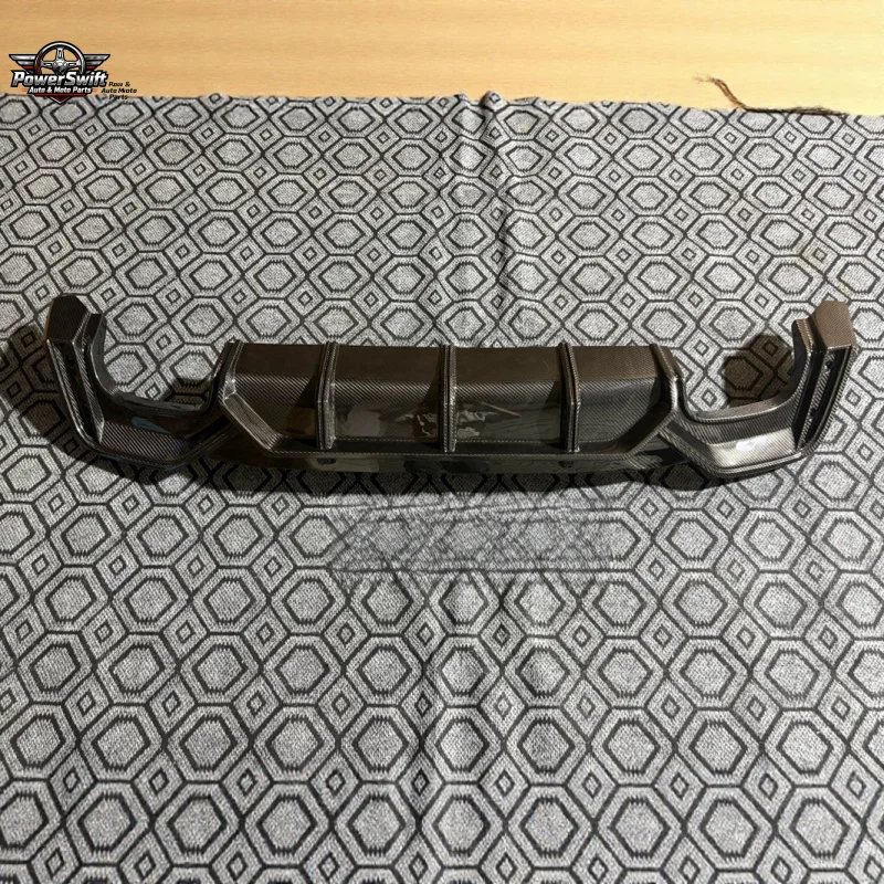 

Suitable for Audi RS6 modification and upgrade ABT carbon fiber rear lip