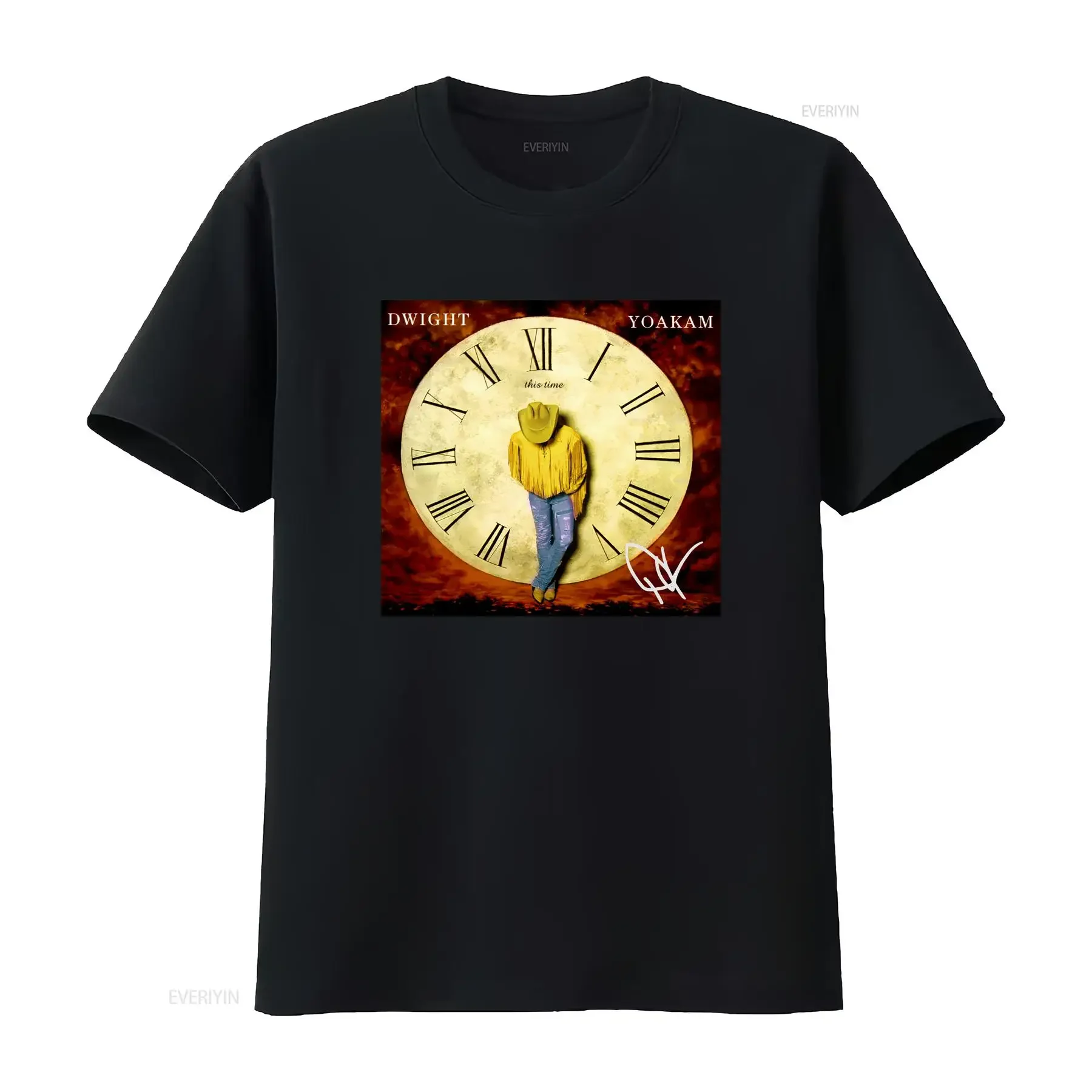 1993 This Time Tour Dwight Yoakam T Shirt Classic Black S 5XL vintage Washed Soft Stretched Versatile Comfortable Breathable