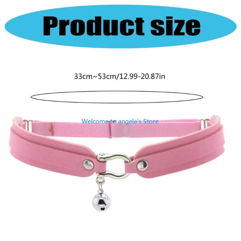 X4yc 1 par cinta-liga ajustável para coxa, meias altas, punk, gótico, anéis coxa