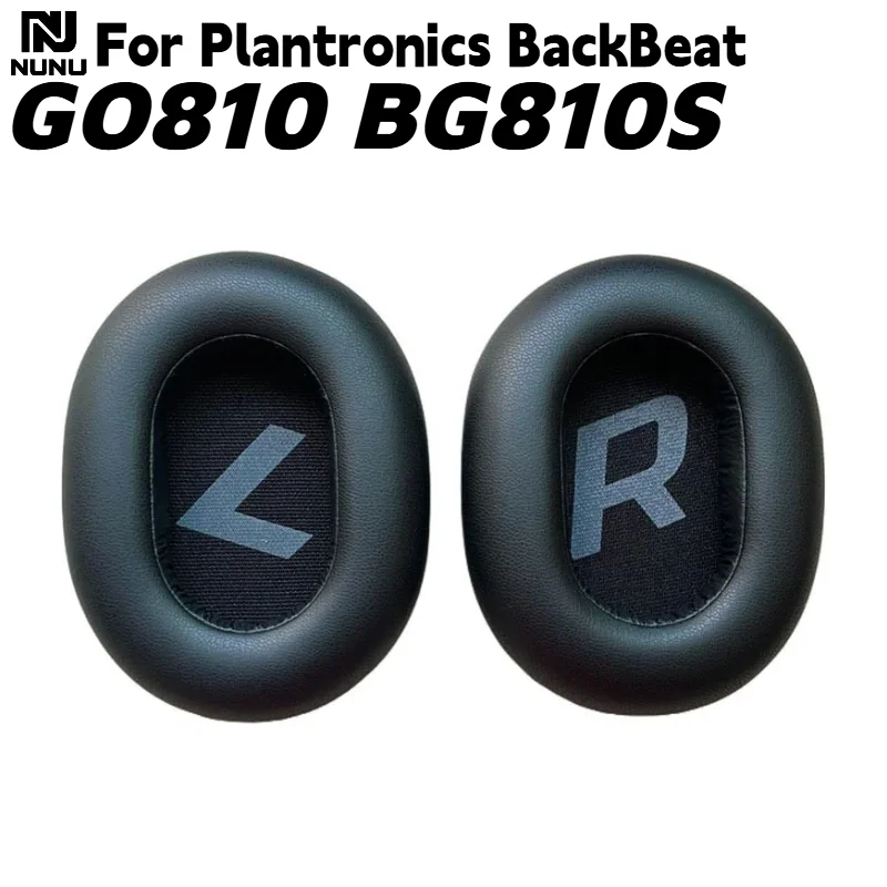 

NUNU Replacement Protein skin Ear Pads With buckle For Plantronics BackBeat G0810 BG810S Headphones Repair Parts Easy to install