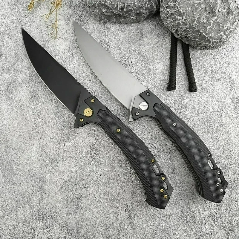 

High hardness cutting tool Camping Jackknife Outdoor Fruit Knife Multifunctional Tool for Hiking Portable Folding Knife edc