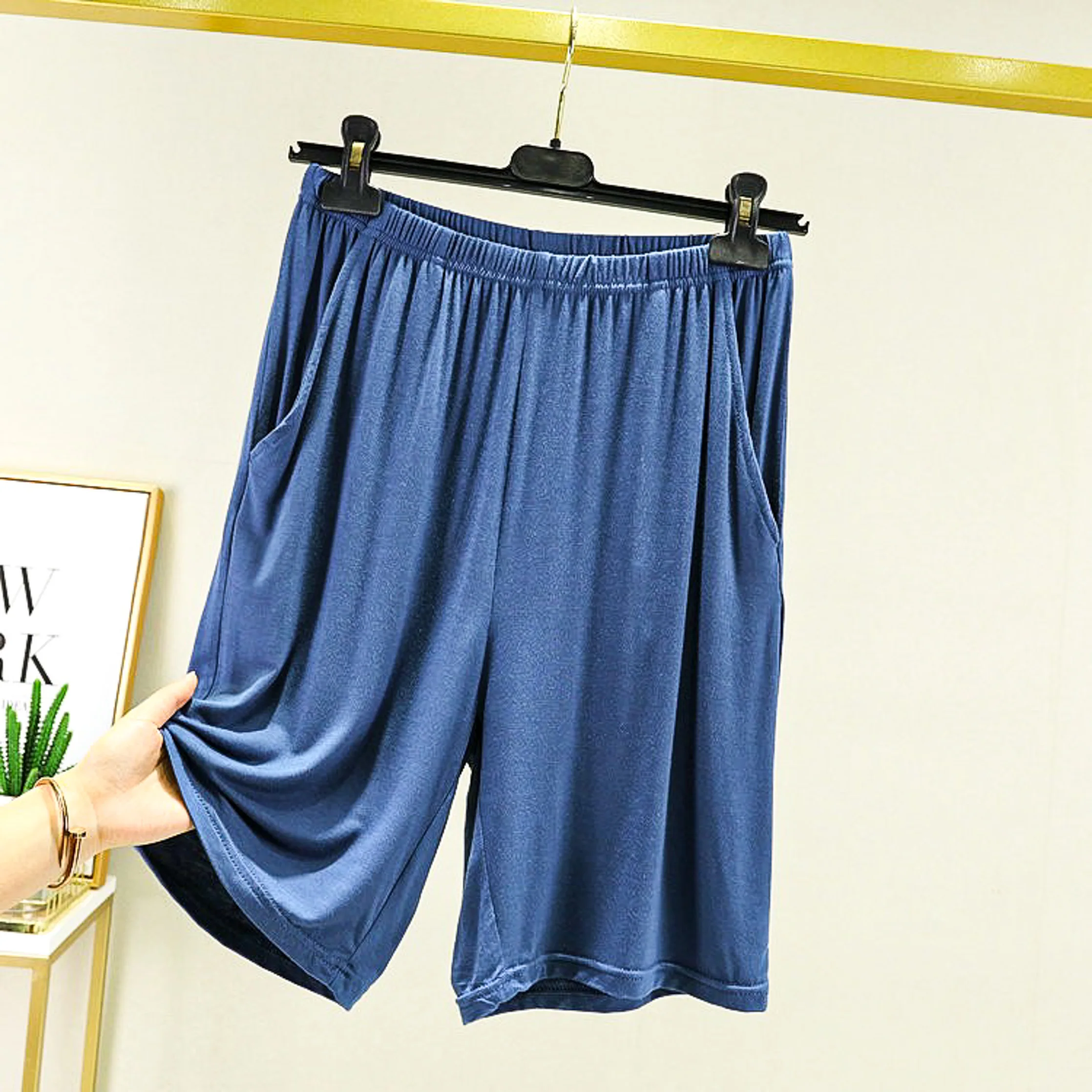 Women's Knee-Length Pajama Shorts: Comfy Casual Summer Sleepwear, Japanese Homewear, Plus Size