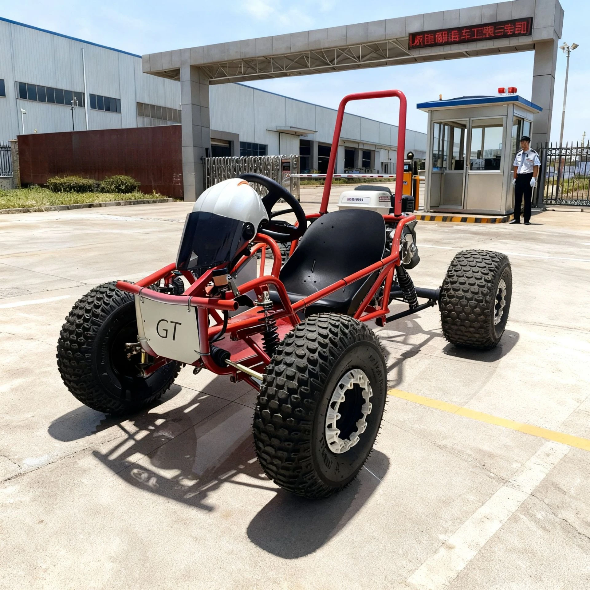 

Электрический картинг 4WD, аккумулятор 60 Ач, легкий алюминиевый внедорожник