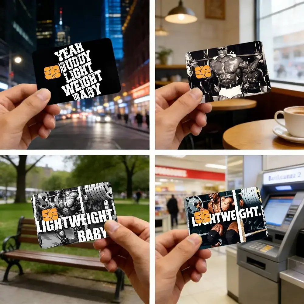 COLEMAN LIGHT WEIGHT BABY Waterproof Skin Protector Stickers For Bank Cards Credit Cards Debit Cards Public Transport Cards