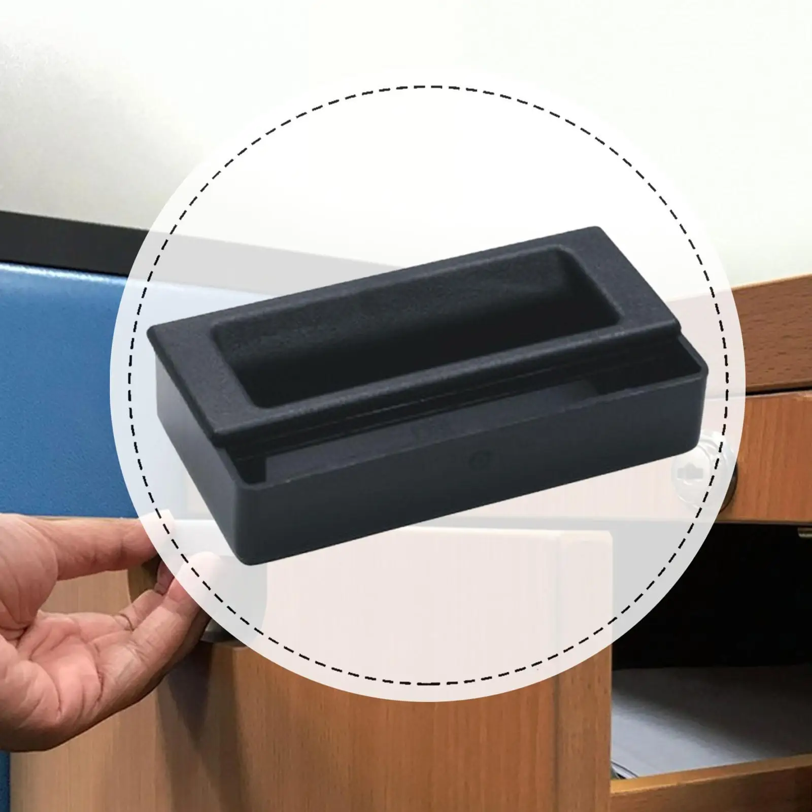 Recessed Door Handle Contemporary Kitchen Door Handle Modern Pull for Cabinets Drawers Cupboard