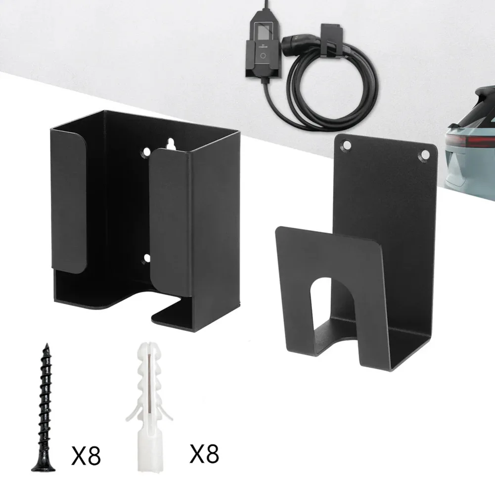 

2pcs Cable Holder Kit for Electric Car Wall Box For Charging Station with Efficient Cable Storage and Heat Dissipation