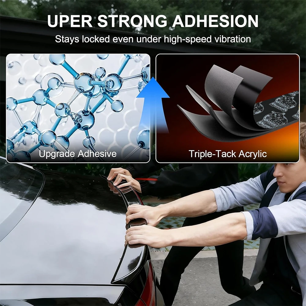 Double Sided Adhesive Tape High Viscosity Car Fixed Adhesive High Temperature Resistant Waterproof No Marks No Trace Adhesive