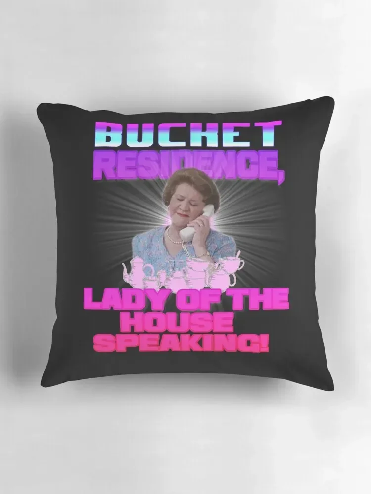 HYACINTH BUCKET LADY OF THE HOUSE SPEAKING-fundas de almohada navideñas, accesorios de lujo para el hogar