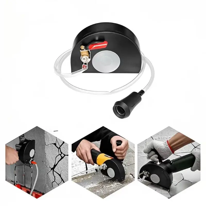 

Angle Ginder Dust Cover Guard Water Slotting Dust Shroud Add Water Protective Cover Attachment