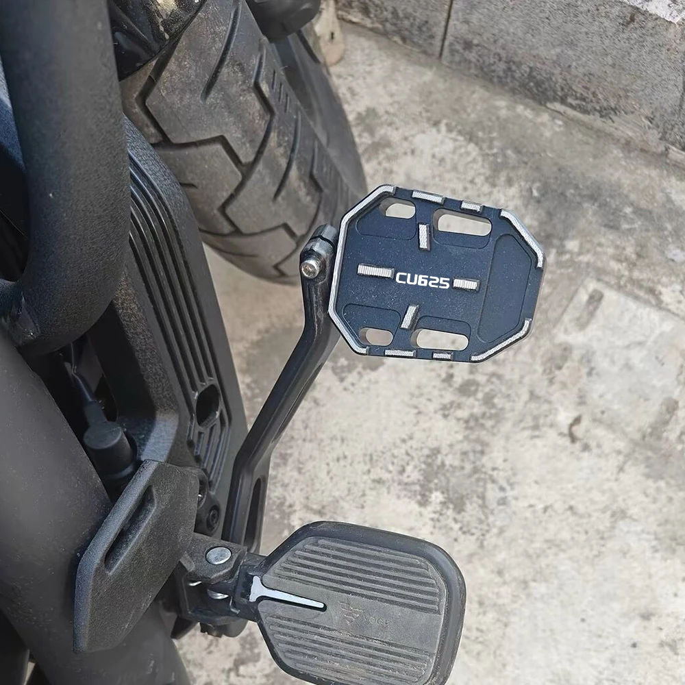 Motorcycle Accessories For VOGE CU625 CU 625 2025 2026 2027 Rear Brake Pedal Enlarger Foot Peg Anti-Slip Extension Pedal
